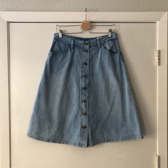 Levi's Dresses & Skirts - Special Edition: Levi’s Denim Button Front Skirt